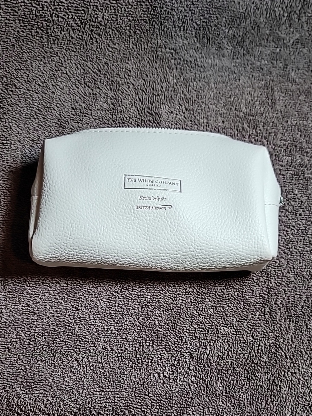 The White Company White Travel Pouch